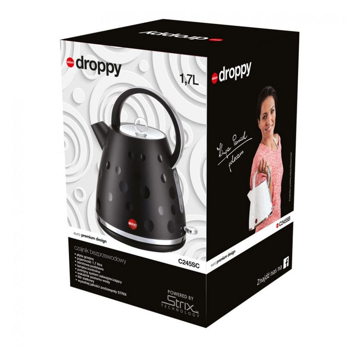 EAN 5908277384326 - ELDOM C245SC DROPPY Strix tetera eléctrica 1,7 L 2000 W Negro imagen 5