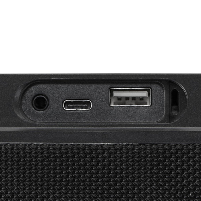 Hama Mate Pro Altavoz Portatil - Potencia 60w - Bluetooth - Usb-C - Bateria 3600mah - Ipx6 - Rango 10m - 17.2x31x12cm -