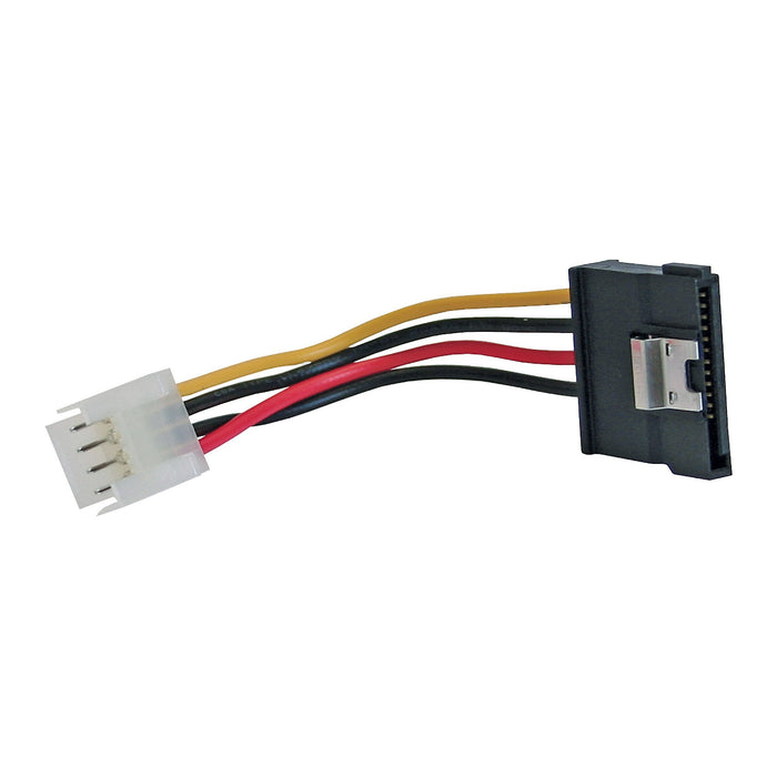 Adaptador De Alimentación Inline Sata De 3,5" A Sata De 15 Pines Con Pestillo De 0,15 M