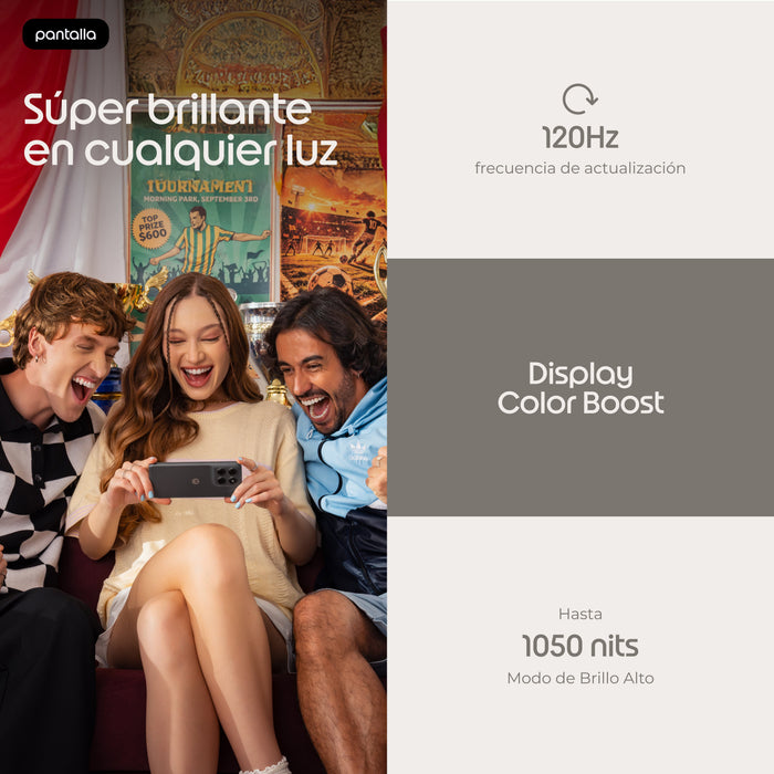 EAN 8033779086946 - Motorola moto g47 16,9 cm (6.67") SIM doble Android 16.0 5G USB Tipo C 8 GB 128 GB 5200 mAh Gris imagen 10