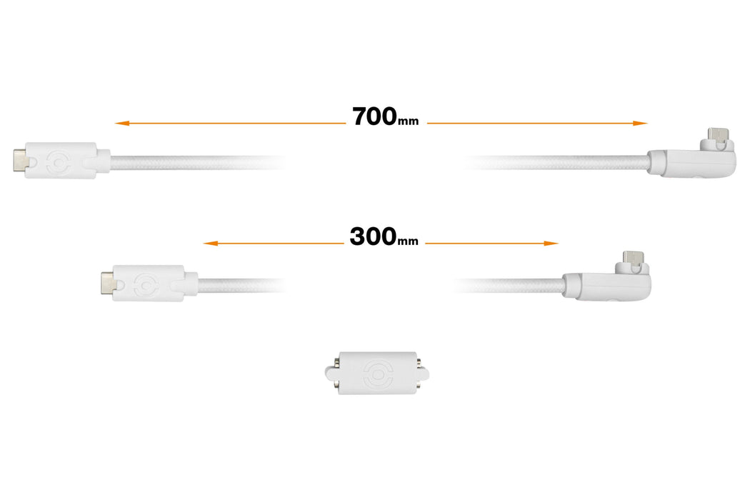 Be Quiet Io Cable Kit 30/70-6 (Blanco, Erweiterungsset) Bz031