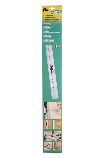 EAN 4006885465008 - wolfcraft GmbH 4650000 herramienta para fabricación de clavija de madera Regleta de ensamblaje imagen 3