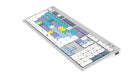EAN 5707795022556 - Logickeyboard LKB-RESC-CWMU teclado Oficina USB QWERTY Francés Plata imagen 3