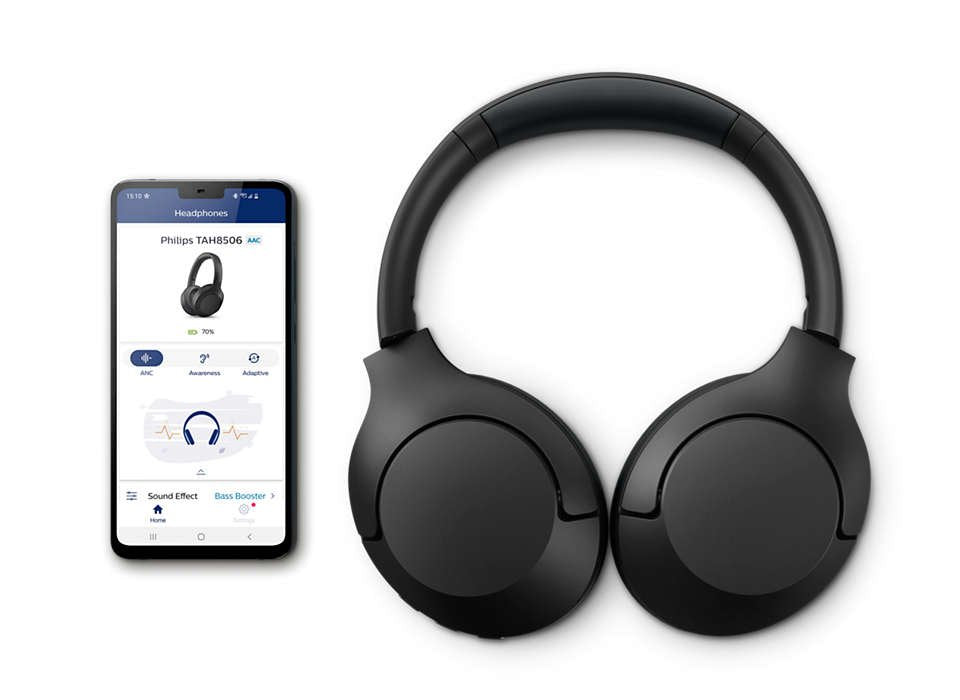 EAN 4895229118546 - Philips TAH8506BK/00 auricular y casco Auriculares Inalámbrico Diadema Llamadas/Música USB Tipo C Bluetoo imagen 11