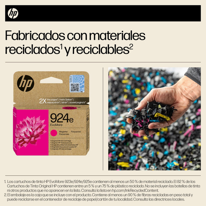 EAN 0199764687463 - HP 924e EvoMore Magenta Original Ink Cartridge cartucho de tinta 1 pieza(s) Alto rendimiento (XL) imagen 2