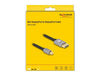 EAN 4043619810925 - DeLOCK Mini DisplayPort - DisplayPort Kabel 2 m Gris imagen 3