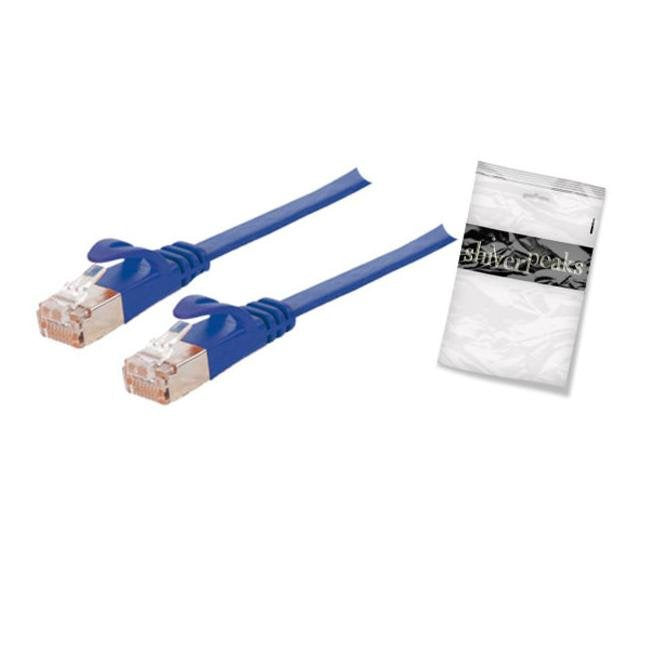 EAN 4017538059963 - shiverpeaks U/FTP, Cat.7, slim, 0.5m cable de red Azul 0,5 m Cat7 U/FTP (STP) imagen 1