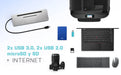EAN 8595611707117 - i-tec Metal C31FLATPRO100 base para portátil y replicador de puertos Alámbrico USB 3.2 Gen 1 (3.1 Gen 1)  imagen 13