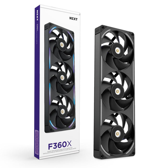 EAN 5056547206677 - NZXT F360X Carcasa del ordenador Ventilador 12 cm Negro 1 pieza(s) imagen 2