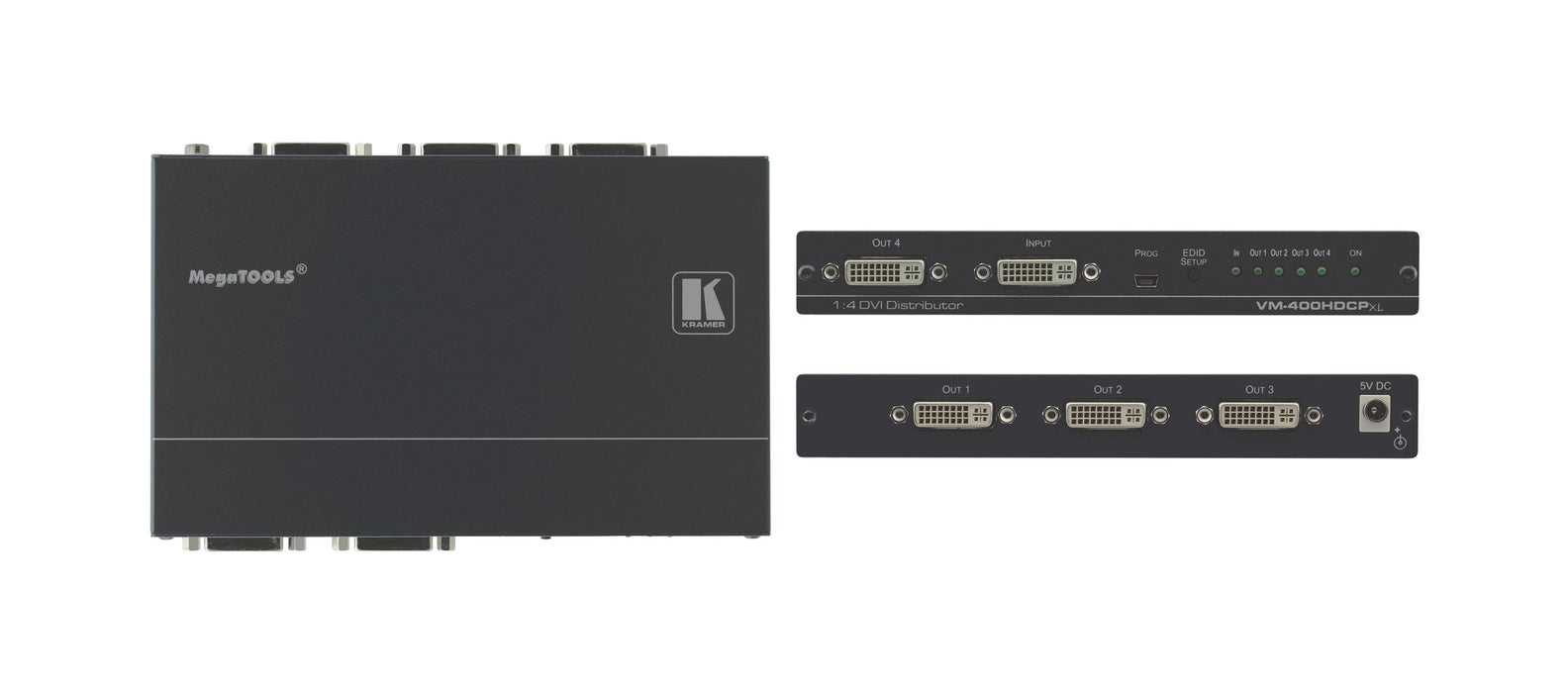 Kramer D A 1:4 Dvi 4k60 4:2:0 (Vm-400hdcpxl)