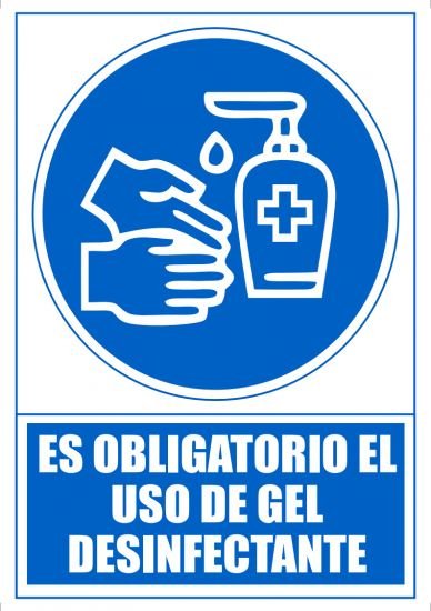 EAN 8429368573568 - Archivo 2000 6173-14 AZ señal de información Carta Azul, Blanco PVC 1 pieza(s) imagen 1