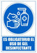 EAN 8429368573568 - Archivo 2000 6173-14 AZ señal de información Carta Azul, Blanco PVC 1 pieza(s) imagen 1