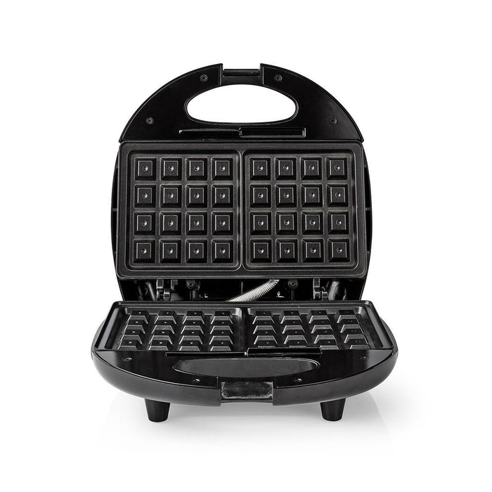 EAN 5412810319138 - Nedis KAWP200BK gofrera 2 barquillo(s) 750 W Negro, Plata imagen 3