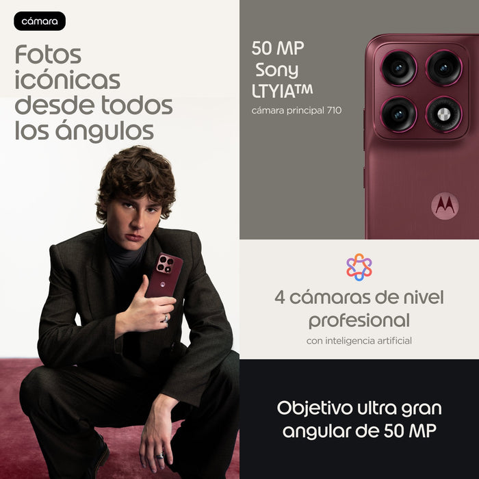 Motorola Edge 70 Pro 8ram 256gb Zinfandel