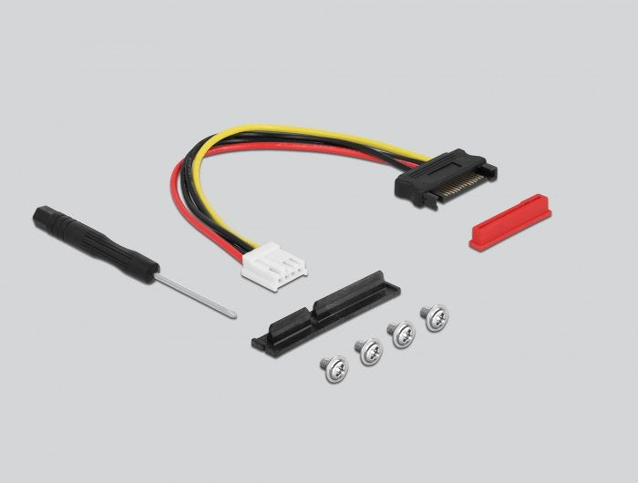 Delock M.2 Key M> Pcie X4 Nvme Adaptador Cable Negro, 20 Cm 64131