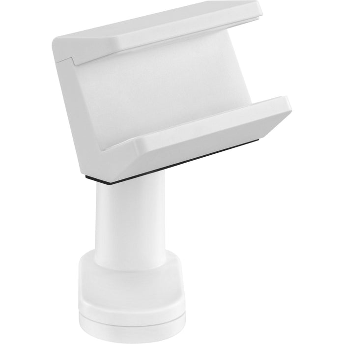 Abrazadera De Mesa Inline Para Regleta De Enchufes, Giratoria, Abrazadera De Resorte, Blanca