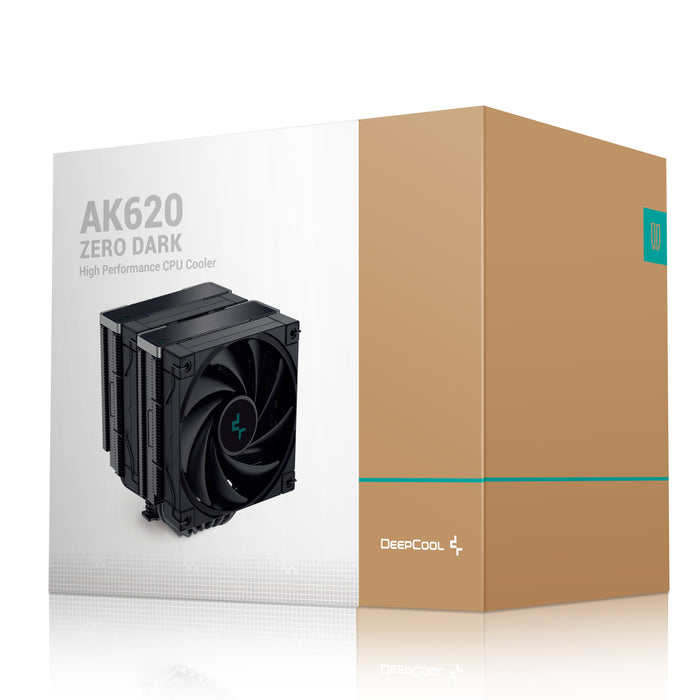 EAN 6933412727842 - DeepCool AK620 ZERO DARK Procesador Refrigerador de aire 12 cm Negro 1 pieza(s) imagen 10