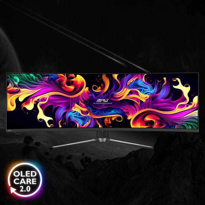 EAN 4711377332866 - MSI MPG 491CQPDE QD-OLED pantalla para PC 124,5 cm (49") 5120 x 1440 Pixeles DQHD Negro imagen 12