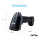 EAN 0741049304857 - AVPos AVP-BT230-2D lector de código de barras Lector de códigos de barras portátil 1D/2D CMOS Negro imagen 6