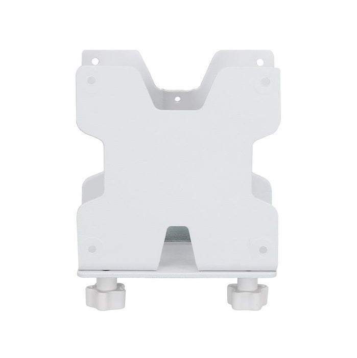 Ergotron Montaje Mini De Pc Instalable En Poste Instalable Debajo Del Escritorio Montable En Soporte De Pared Montable En Abrazadera Vesa Blanco Para Ergotron Nx Lx Dual Side-By-Side Arm