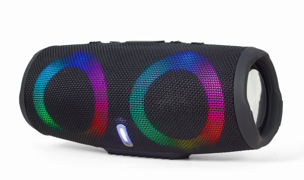 EAN 8716309123129 - Gembird SPK-BT-LED-02 altavoz portátil o de fiesta Altavoz monofónico portátil Negro 10 W imagen 1