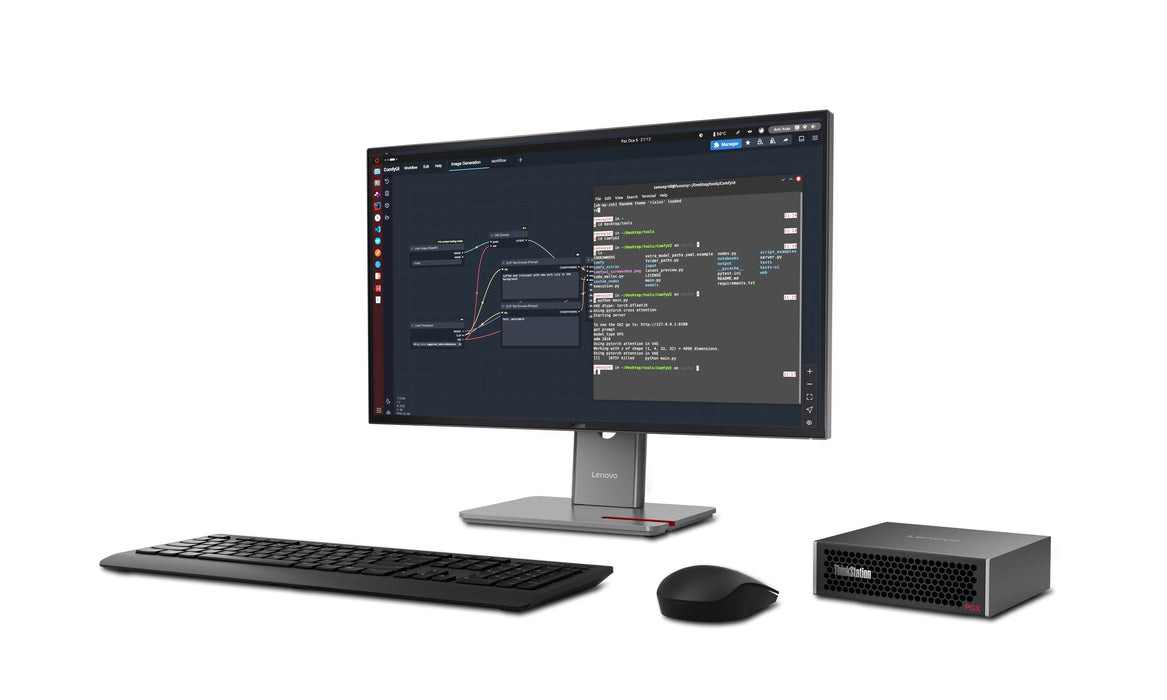 Thinkstation Pgx  Nvidia Grace Blackwell Gb10 Nvidia Dgx Os World Wide 128/1tb Ssd Nvidia Blackwell Gpunvidia Connectx-7 Smart Nic