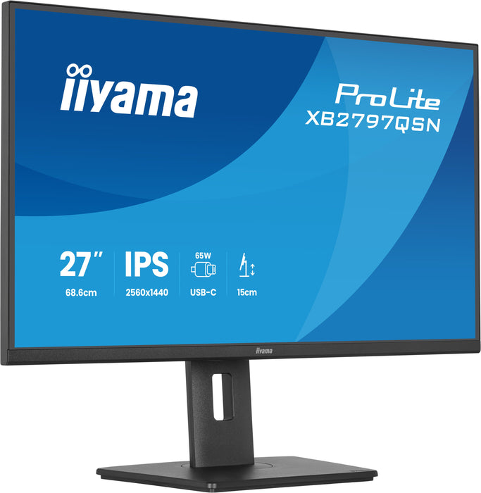 EAN 4948570125937 - iiyama ProLite XB2797QSN-B1 pantalla para PC 68,6 cm (27") 2560 x 1440 Pixeles Quad HD LCD Negro imagen 6