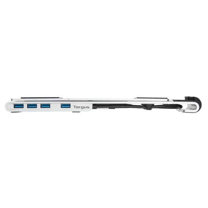 Soporte Para Portatil Targus Con Hub Integrado 4x Usb- A Plata
