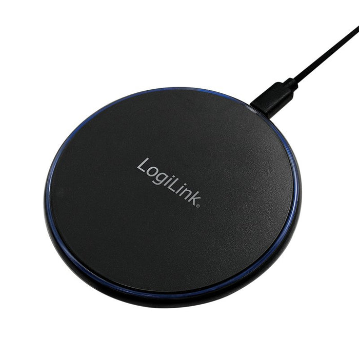 EAN 4052792048612 - LogiLink PA0178 cargador de dispositivo móvil Smartphone, Tableta Negro USB Cargador inalámbrico Carga rá imagen 1