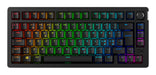 EAN 0197498745510 - HyperX Alloy Rise 75 Wireless Keyboard teclado Juego RF Wireless + Bluetooth Negro imagen 1