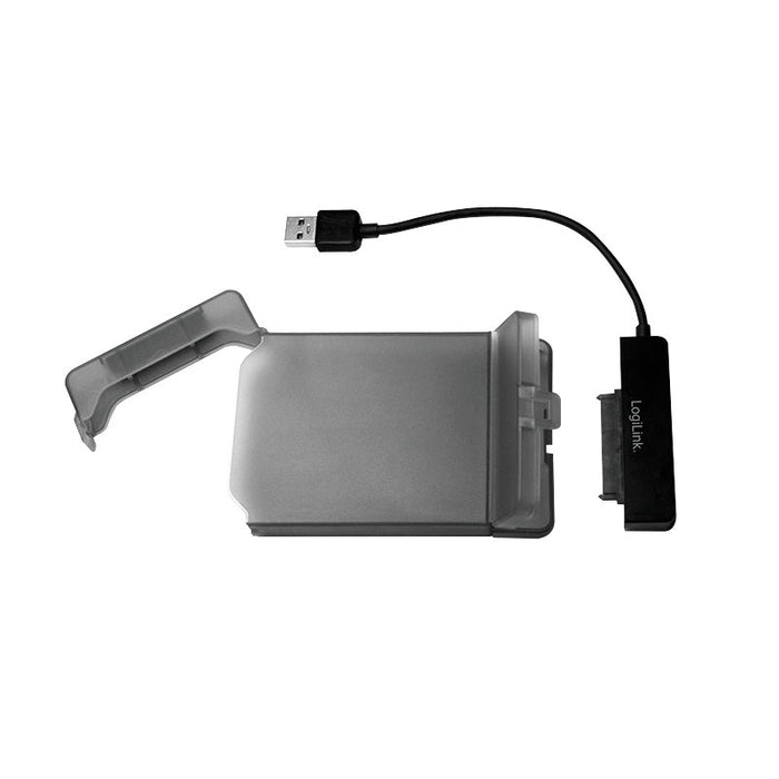 EAN 4052792038293 - LogiLink AU0037 caja para disco duro externo Carcasa de disco duro/SSD Gris 2.5" imagen 5