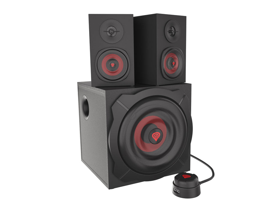 EAN 5901969417852 - GENESIS Helium 610BT conjunto de altavoces 60 W PC/ordenador portátil Negro, Rojo 2.1 canales De 2 vías 3 imagen 2