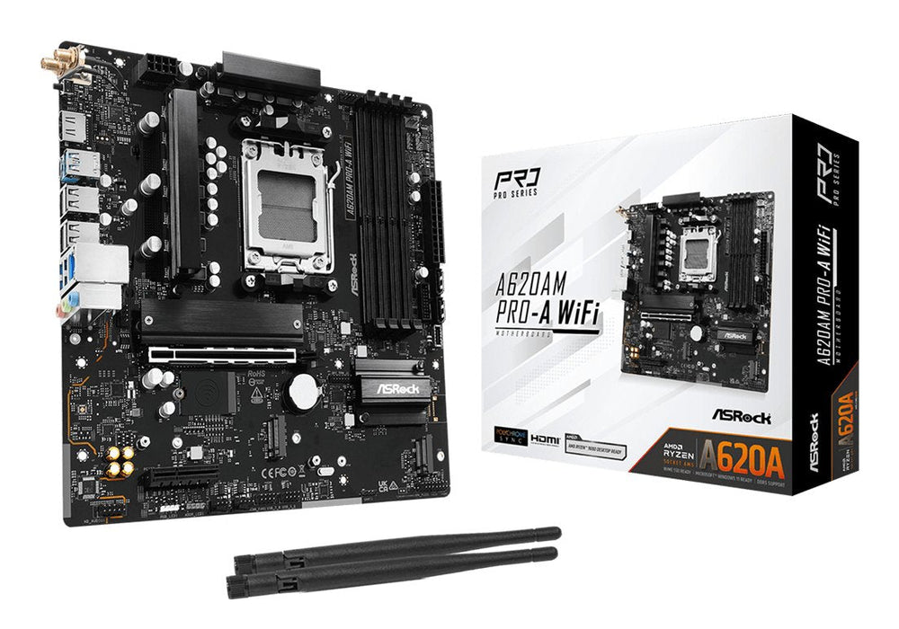 Asrock A620am Pro-A Wifi, Placa Base 90-Mxbsy0-A0uayz