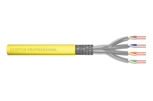 EAN 4016032435921 - Digitus DK-1745-A-VH-5 cable de red Amarillo 500 m Cat7a S/FTP (S-STP) imagen 1