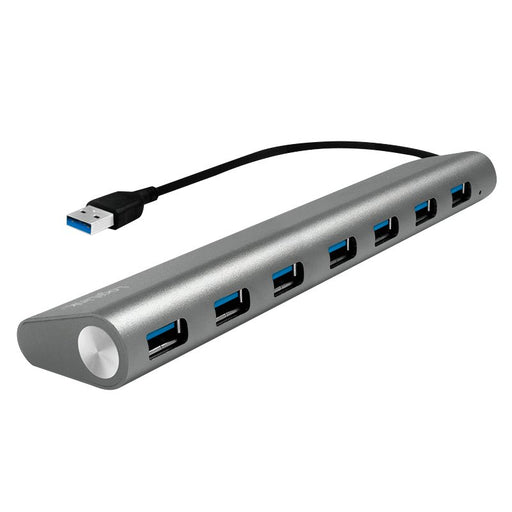 EAN 4052792048636 - LogiLink UA0308 hub de interfaz USB 3.2 Gen 1 (3.1 Gen 1) Type-A 5000 Mbit/s Gris imagen 1