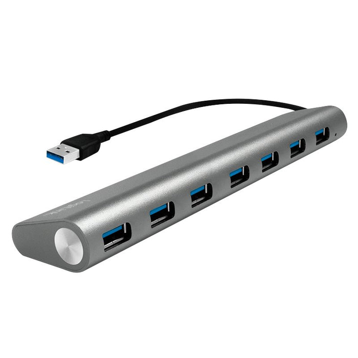 EAN 4052792048636 - LogiLink UA0308 hub de interfaz USB 3.2 Gen 1 (3.1 Gen 1) Type-A 5000 Mbit/s Gris imagen 1