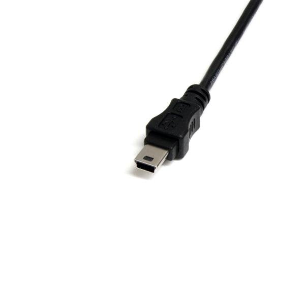 EAN 0065030842907 - StarTech.com USBMUSBFM1 cable USB 0,3 m Mini-USB B 0,48 Gbit/s Negro imagen 2