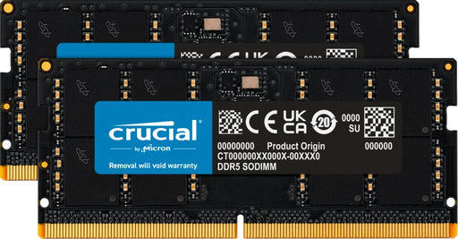 EAN 0649528930019 - Crucial CT2K48G56C46S5 módulo de memoria 96 GB 2 x 48 GB DDR5 262-pin SO-DIMM imagen 1
