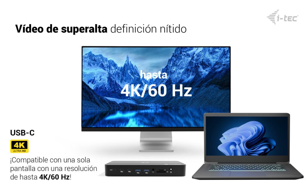 D I-Tec Tb5 Triple Displayds 2xtb5 1xdp 1x2,5glan 1xm.2 Slot 1xaudio Mic 2xusb-C Gen2 2xusb-A Gen2 2xusb 2.0 Sd+Tf Kartenleser Pd 140w