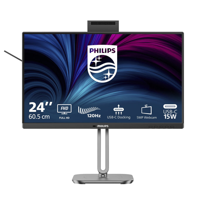 Philips Tft 24b2u4301h 60.5cm Ips 23.8'' 1920x1080 Dp Hdmi Usb-C Webcam