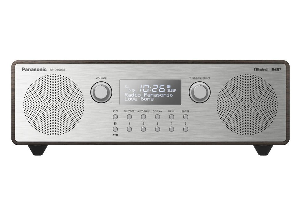EAN 5025232879618 - Panasonic RF-D100BT Portátil Digital Negro, Gris imagen 2
