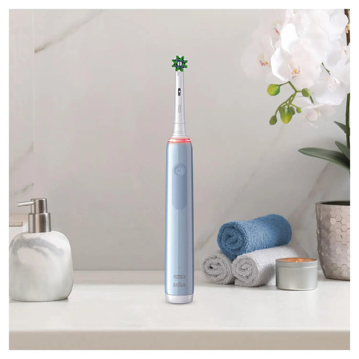 Cepillo Denta Oral-B Pro 3 3000 Cross Adulto L Oscilante Azul