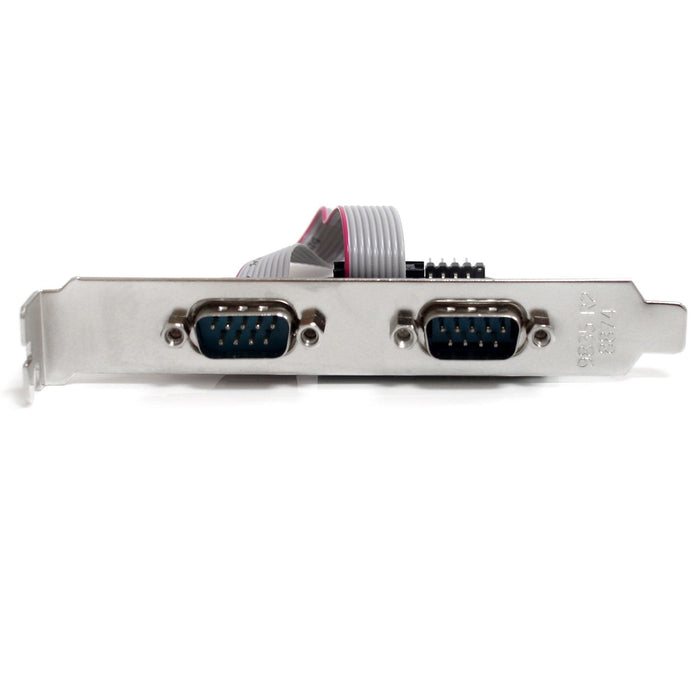 Startech.Com Adaptador Bracket De Placa Base Interna Usb A 2 Puertos Serie - Db9 Rs232
