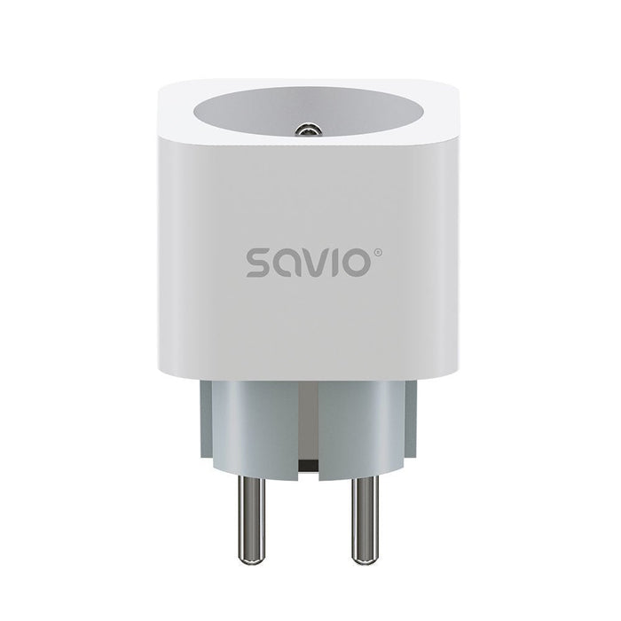Enchufe Inteligente Savio Wi-Fi, 16a, As-01, Blanco