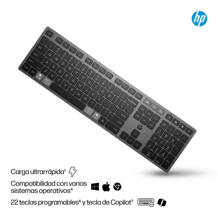 725 Multi-Device Rchrgbl Wl Kbd