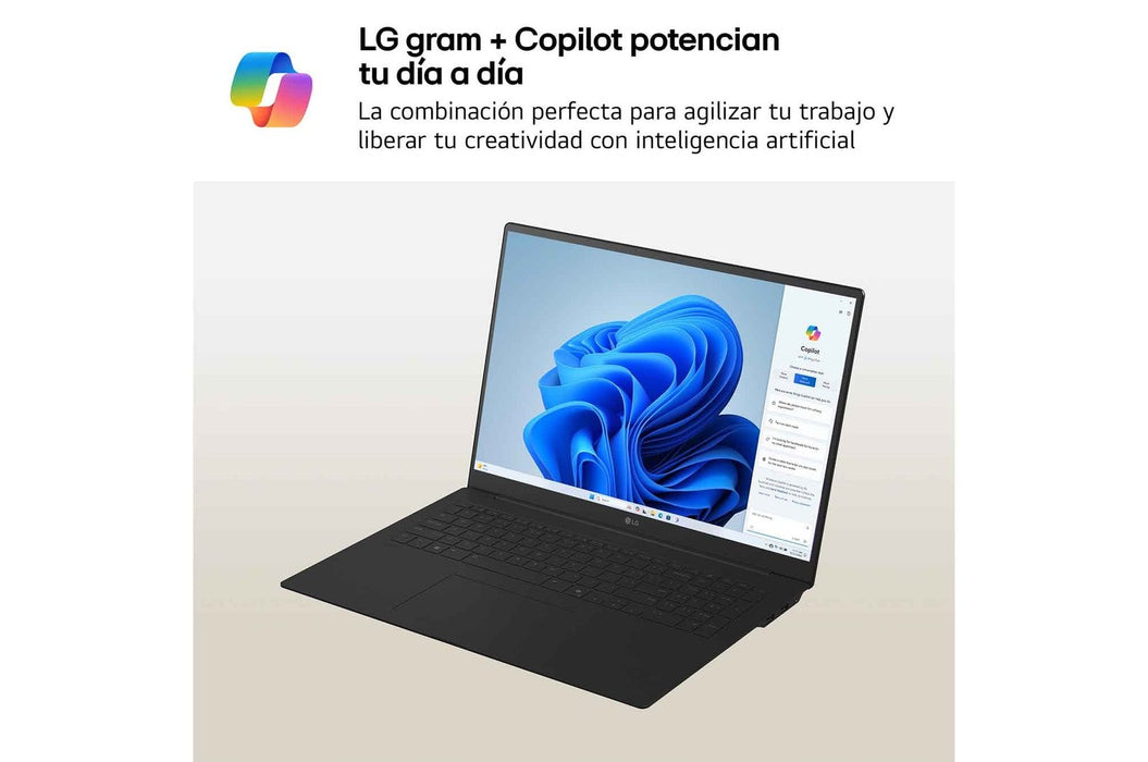 EAN 8806096571385 - LG Gram Pro 16Z90TR Copilot+ PC Intel Core Ultra 7 255H Portátil 40,6 cm (16") WQXGA 32 GB LPDDR5x-SDRAM  imagen 2