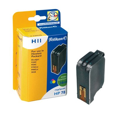 EAN 4018474339676 - Pelikan H11 cartucho de tinta 1 pieza(s) Alto rendimiento (XL) Cian, Magenta, Amarillo imagen 1