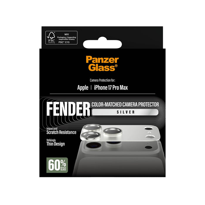 EAN 5715685036774 - PanzerGlass ® Fender Camera Protector Silver iPhone 17 Pro Max Protector de pantalla Apple 1 pieza(s) imagen 3