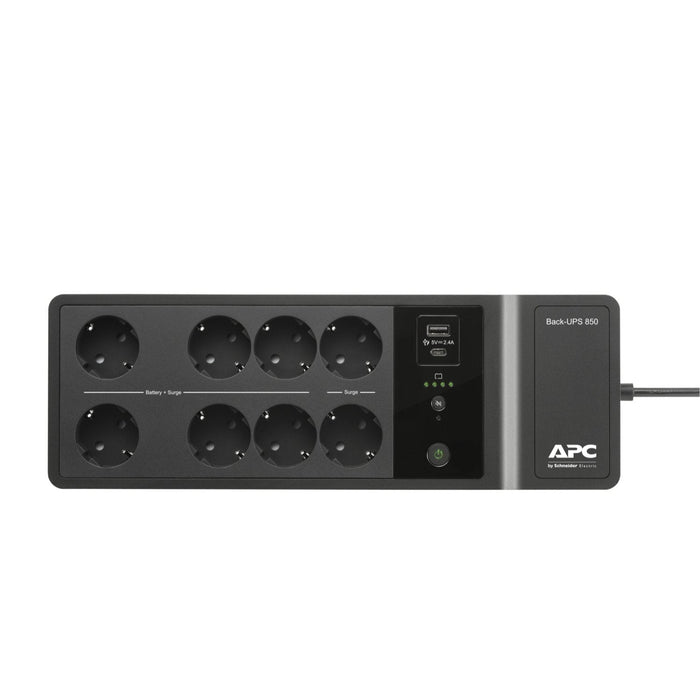 Apc Back-Ups Be850g2-Sp Ups Ca 220-240 V 520 Vatios 850 Va Conectores De Salida: 8
