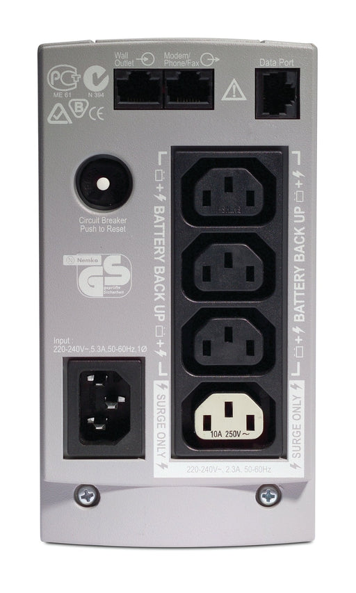 EAN 0731304016342 - APC Back-UPS sistema de alimentación ininterrumpida (UPS) En espera (Fuera de línea) o Standby (Offline)  imagen 2